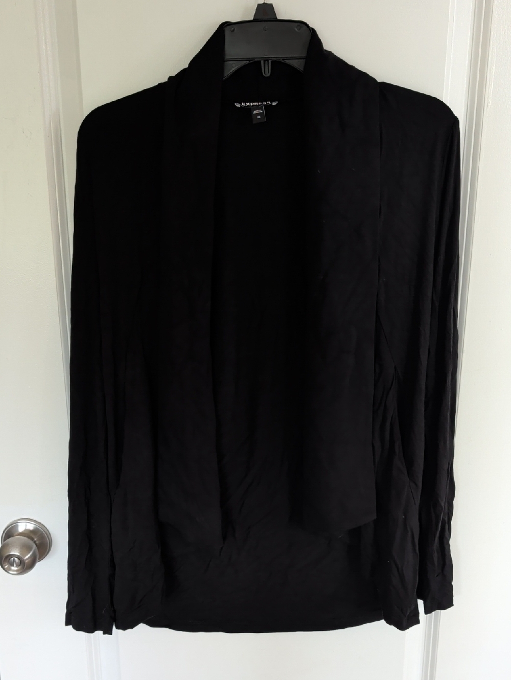 Express Black Open-Front Women's Cardigan